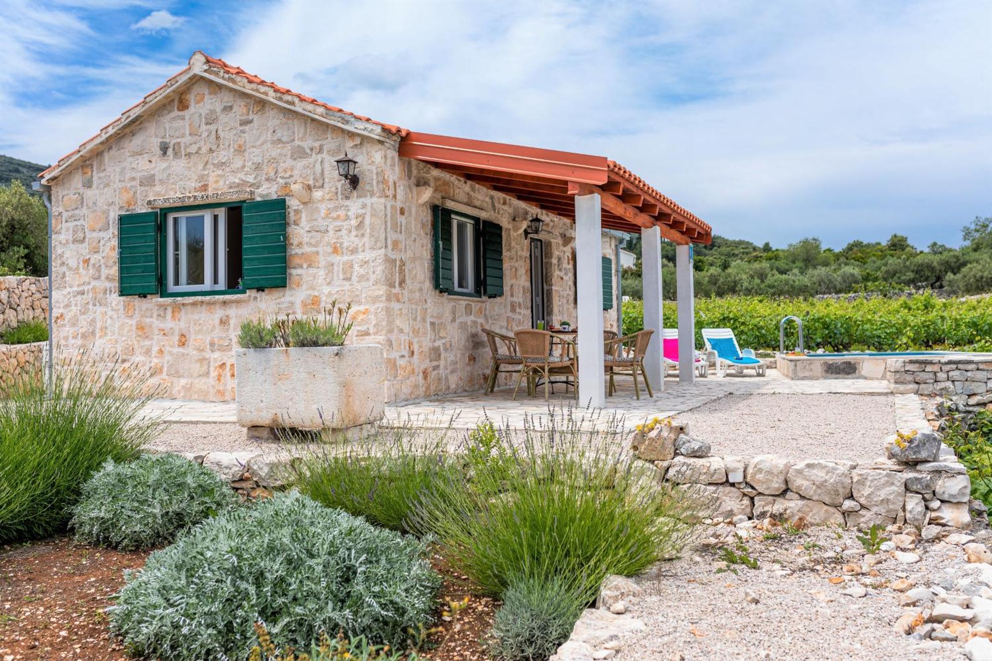 Villa Vineyard House & Olive Grove House Račišće Esterno foto