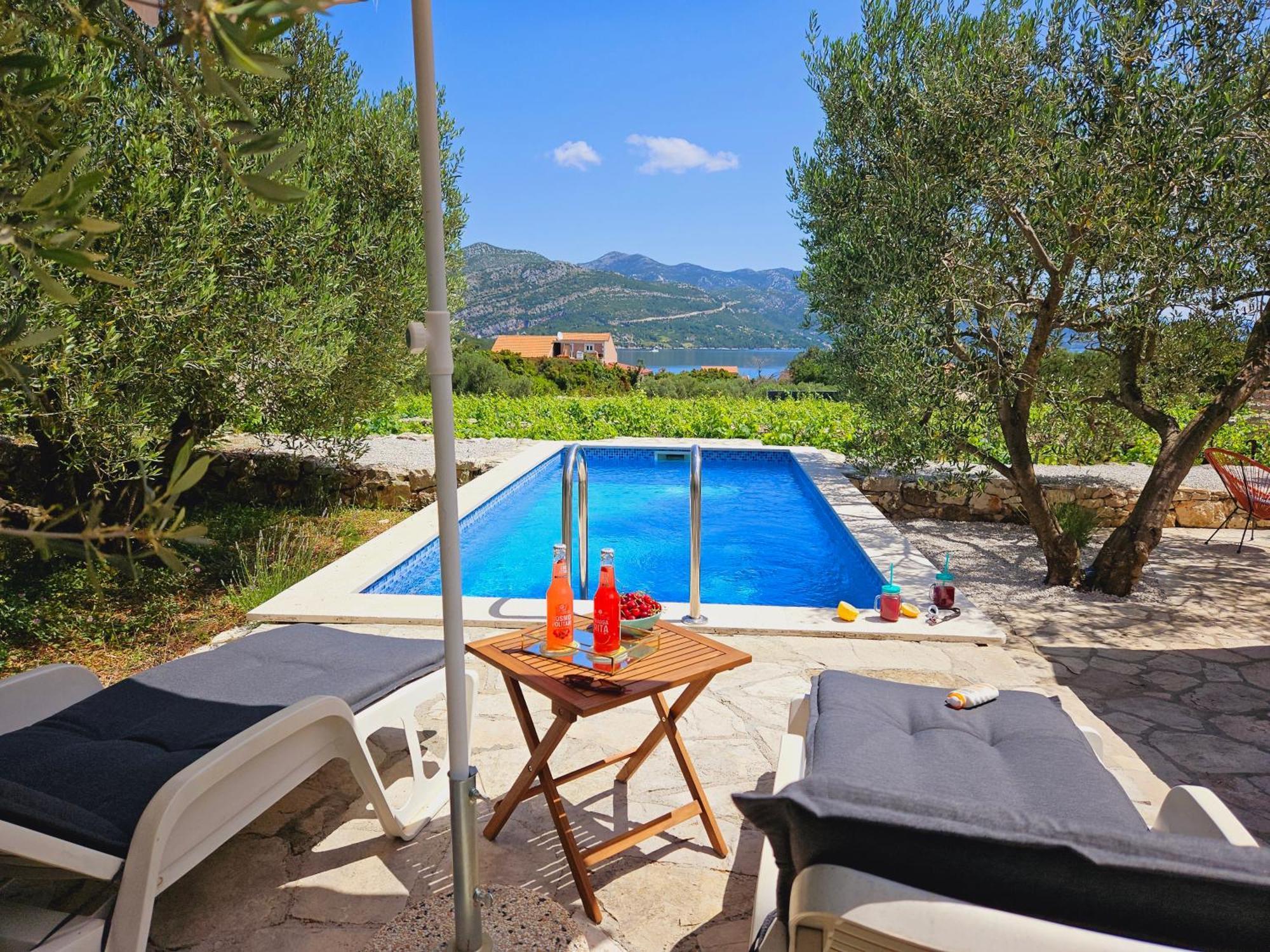Villa Vineyard House & Olive Grove House Račišće Esterno foto