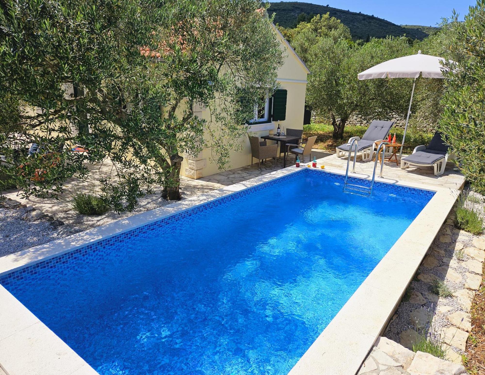 Villa Vineyard House & Olive Grove House Račišće Esterno foto